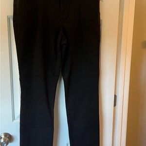 Jennifer Lopez straight leg black jeans